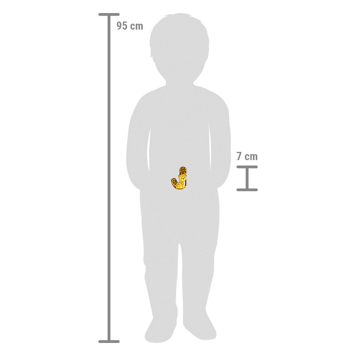 Kleiner Fuß - Holztiere Kinderbrief - J.