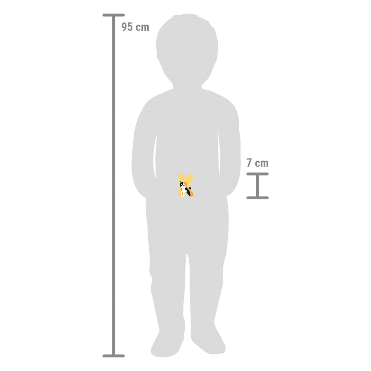 Kleiner Fuß - Holztiere Kinderbrief - K.