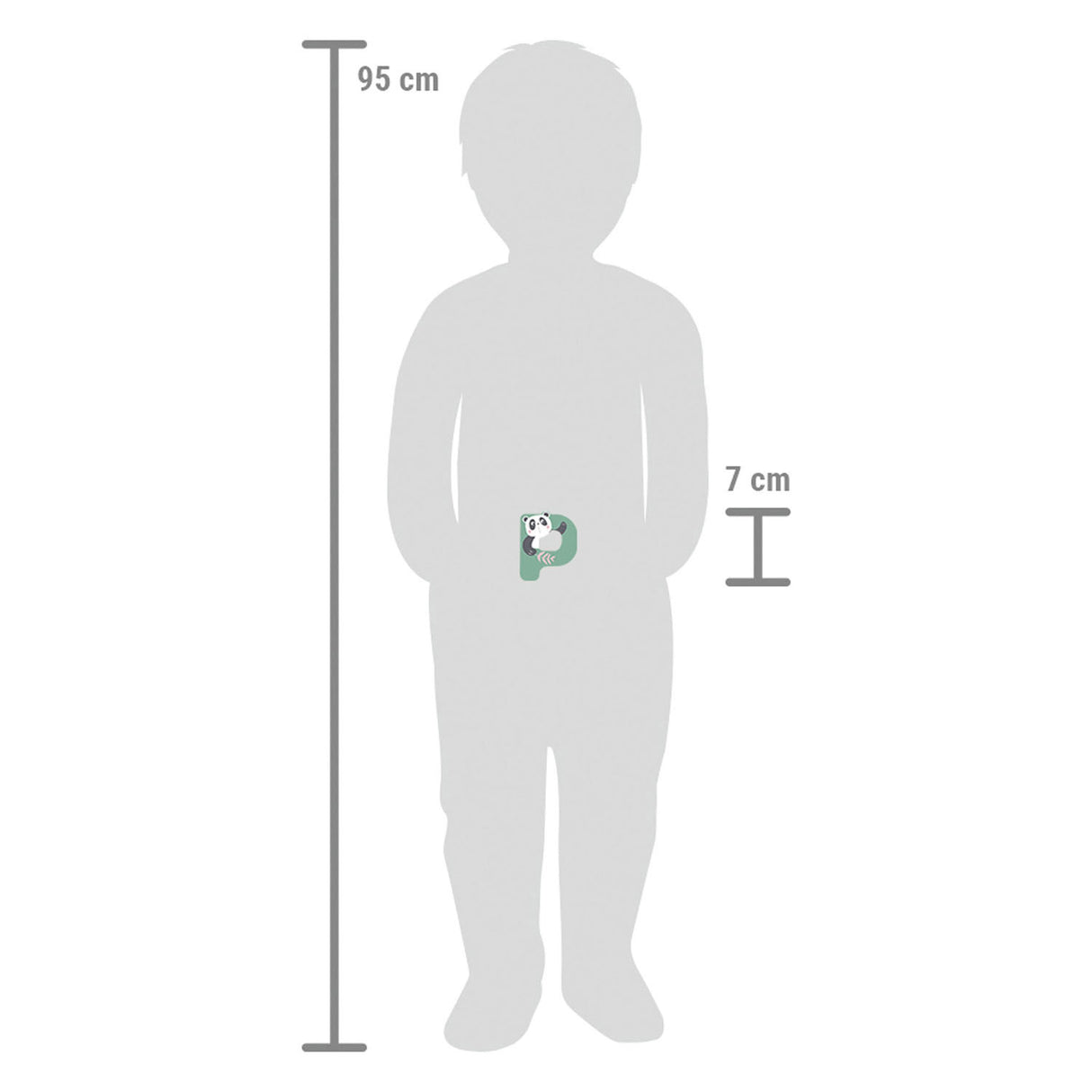 Kleiner Fuß - Holztiere Kinderbrief - P.