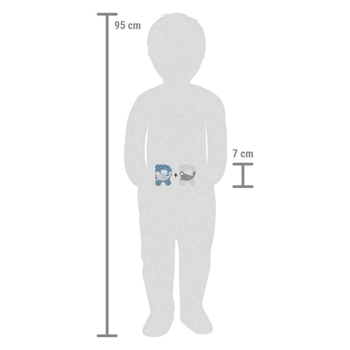 Kleiner Fuß - Holztiere Kinderbrief - r