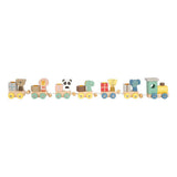 Small foot - wooden birthday train with animals