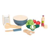 Small Foot - Wooden Toy Food Salad Play Set, 11DLG.