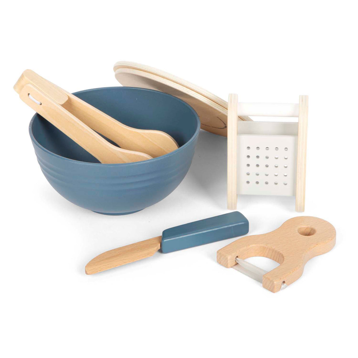 Small Foot - Wooden Toy Food Salad Play Set, 11DLG.