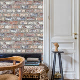 Hollandske Wallcoverings Dutch Wallcoverings Tapet Bricks Multicolor EW3103