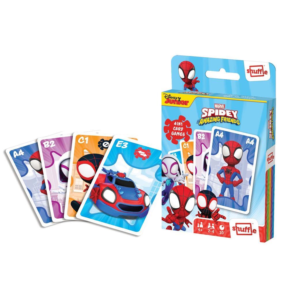 Shuffle Shuffle Spidey 4in1 Kaarten