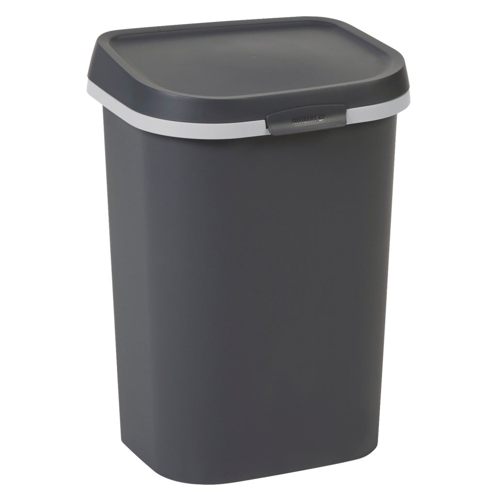 Kurver Curver Mistral Flat Waste Bin 25L Antracite