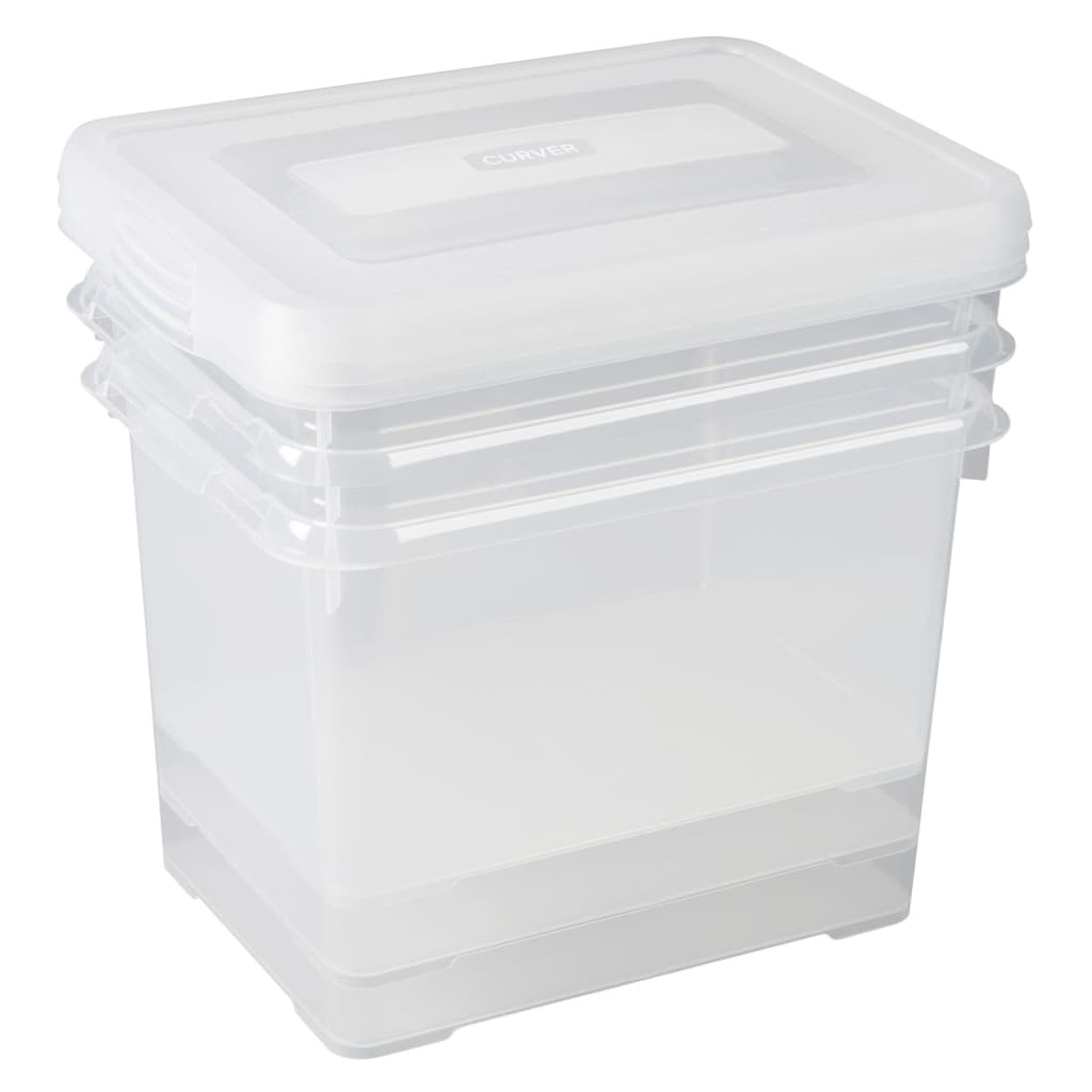 Skladatel Curver Curver Storage Set Handy 3x20 L Transparent