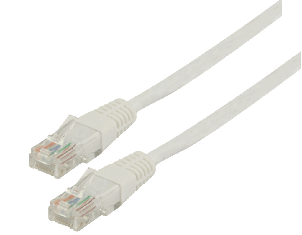 Valueline Valueline UTP -0008-2 WH ikke afskærmet RJ45 CAT 5. Netværk Kabel 2,00 m Hvid