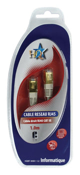 HQ BF-M081-1.0 CAT5E UTP Cable de red RJ45 (8 8) Masculino-RJ45 (8 8) Macho 1.00 m gris