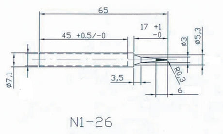 HQ Hq Solder tip2 Vervangingstip voor Solder20 30