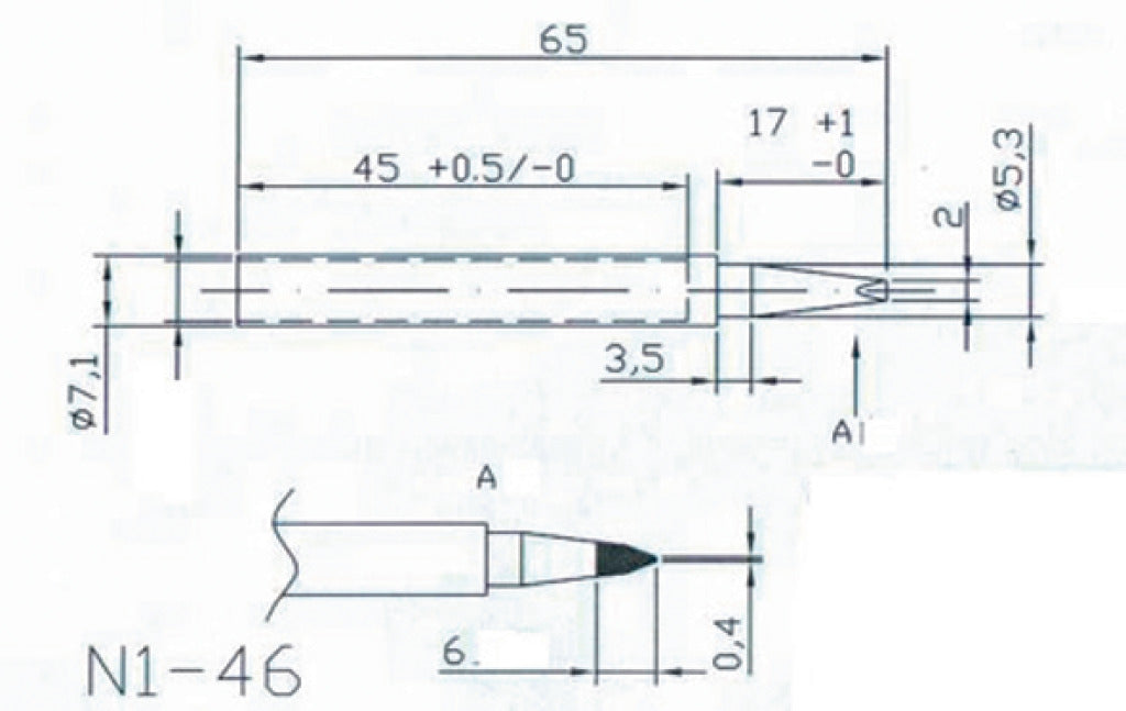 HQ Hq Solder tip4 Vervangingstip voor Solder20 30