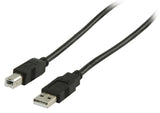 VALULINE VLCP60100B10 USB 2.0 USB A MALE - USB B Cavo maschio 1,00 M nero