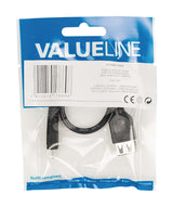 Valueline Valueline VLCP60570B02 USB 2.0 USB Micro B Male USB A Female Adapter Cable 0.20 m Black