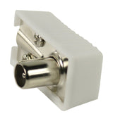 Valueline Valueline VLSP40900W VEST Coax Connectors Coax Male White