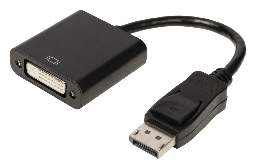 Valuelin VLCB37250B02 DisplayPort Adapter Cable DisplayPort Male-DVI-D 24 + 1-pin weiblich 0,20 m Schwarz