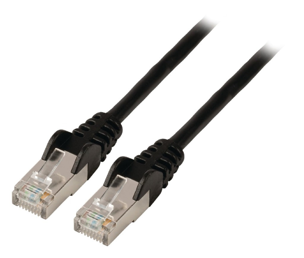 Valueline VLCB85110B30 FTP Cat5e Network Cable RJ45 Mann - RJ45 Mann 3,00 m Black