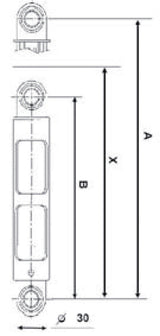 Fixapart Fixapart W1-05034 Schokdemper 120 N 10 Mm Origineel Onderdeelnummer 44.041.655.0