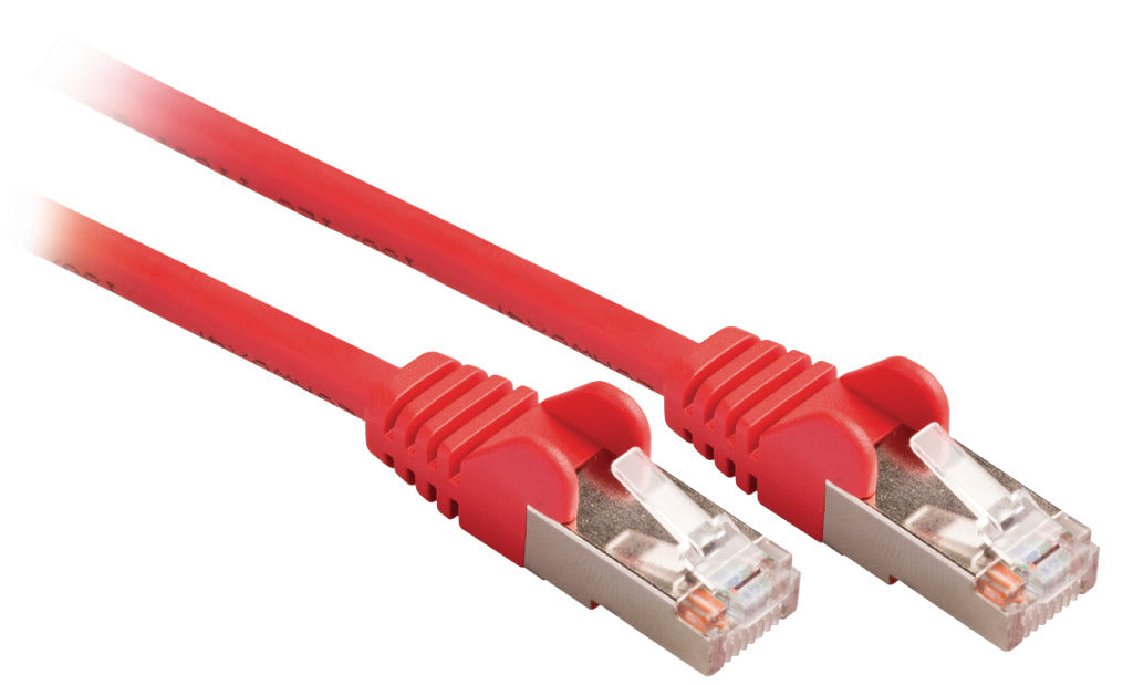 Valueline Valueline VLCP85121R20 Cat5e SF UTP Network cable RJ45 (8 8) Male RJ45 (8 8) Male 2.00 m Red