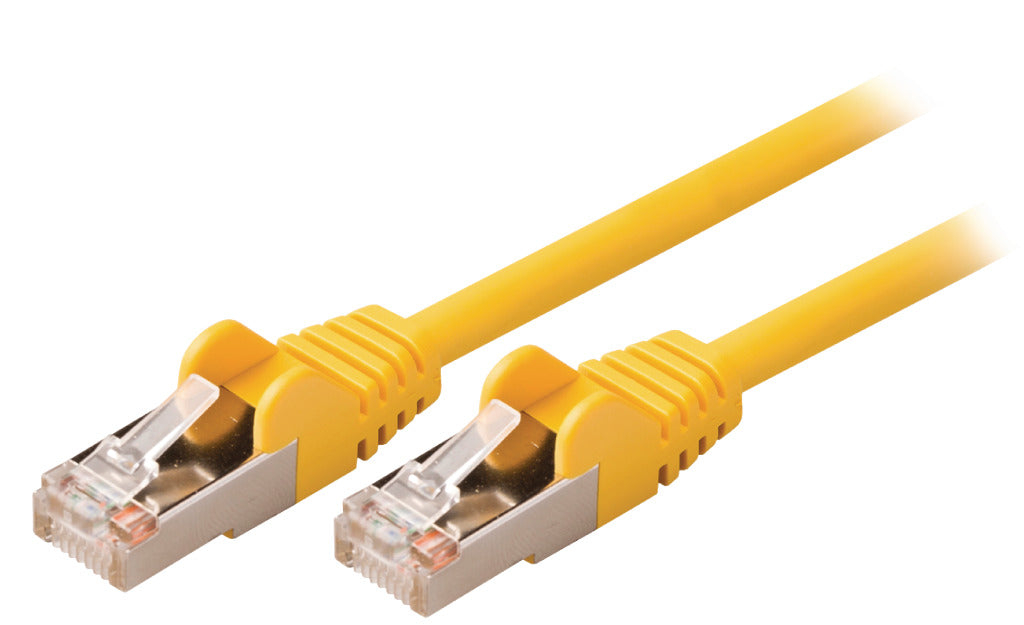 Valueline VLCP85121Y025 Cat5e SF UTP Network Cable RJ45 (8 8) Mann - RJ45 (8 8) Mann 0,25 m Gul