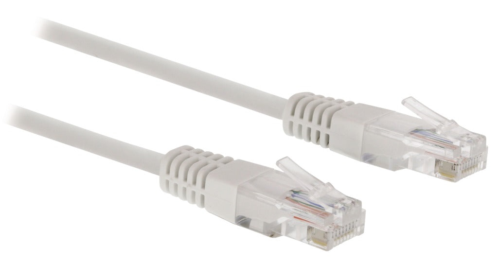 Valueline VLCT85000W100 CAT5E UTP Network Cable RJ45 (8 8) Muž - RJ45 (8 8) mužů 10,0 m bílý