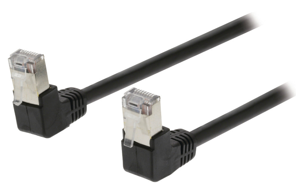 Valueline VLCP85127B100 CAT5E SF UTP Network Cavo RJ45 (8 8) MASCHIO - RJ45 (8 8) Maschio 10,0 M nero