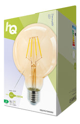 HQ HQ HQLFE27G95002 Led Retro Filament Lamp E27 Dimbaar G95 4 W 320 Lm 2500 K