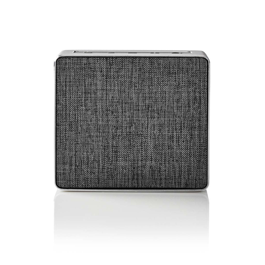 Nedis SPBT1002Gy høyttaler med Bluetooth® 15 W Metal Design Gunmetal