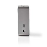 Nedis SPBT1002GY -Lautsprecher mit Bluetooth® 15 W Metal Design Gunmetal