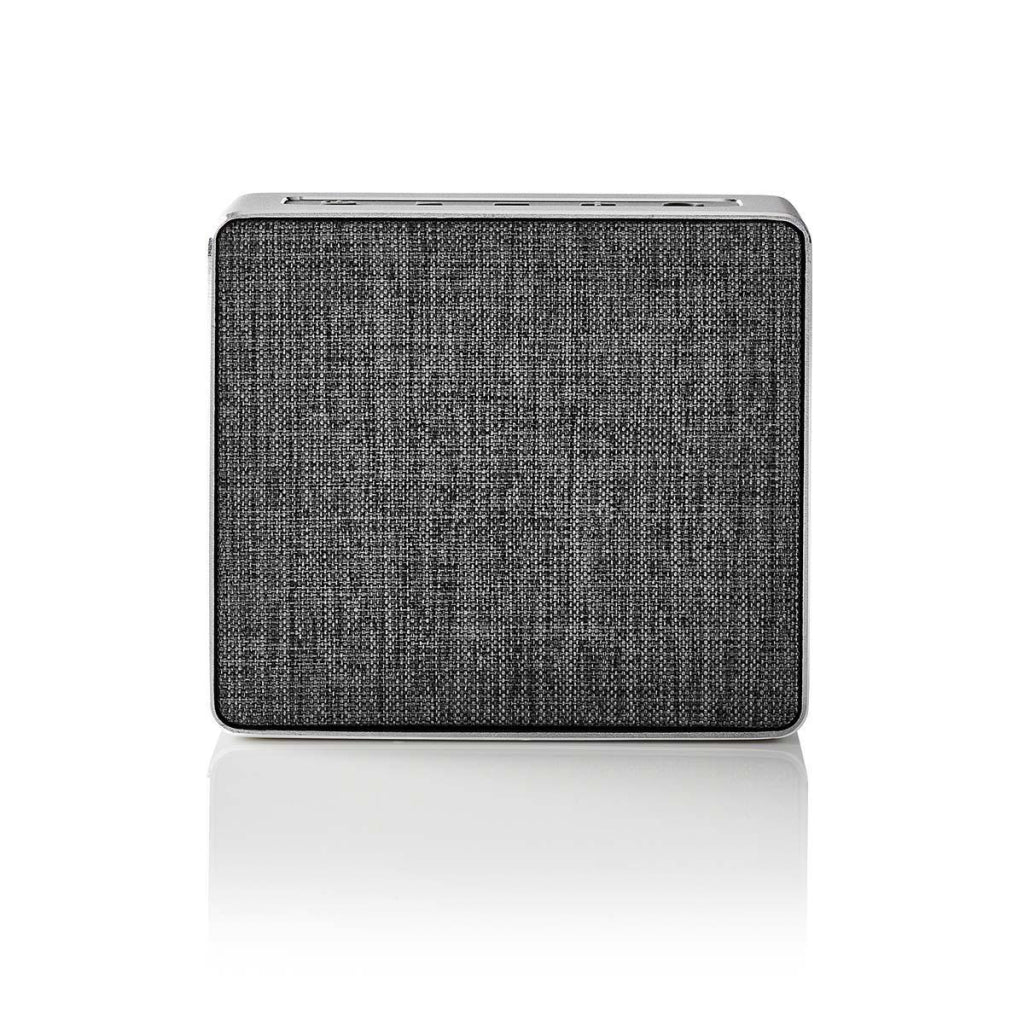 Nedis SPBT1002Gy høyttaler med Bluetooth® 15 W Metal Design Gunmetal