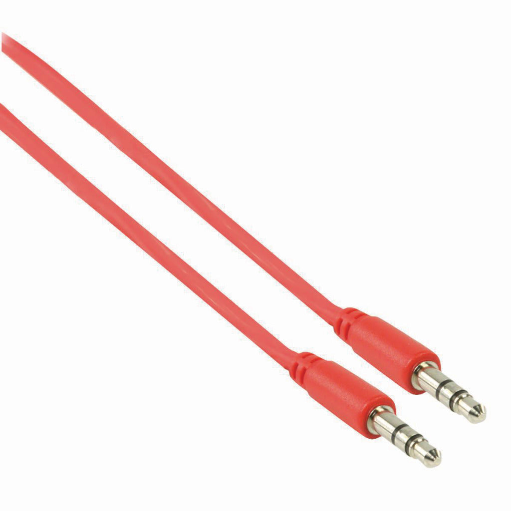 Nedis CAGP22005RD10 Stereo audio cable 3.5 mm Male - 3.5 mm Male 1.0 m Red