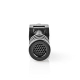 NEDIS MICMJ100BK WIRED Microphone Mini Plug-in 3,5 mm svart