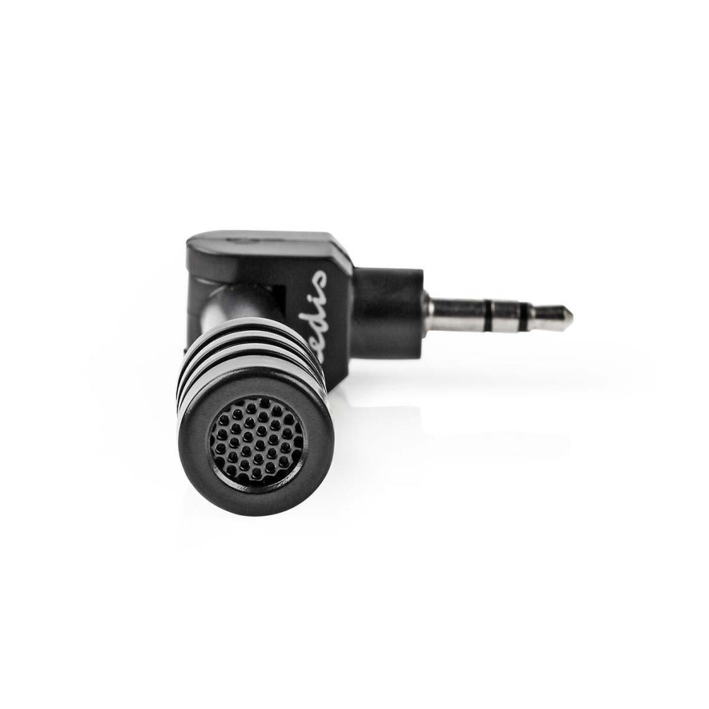 NEDIS MICMJ100BK WIRED Microphone Mini Plug-in 3,5 mm svart