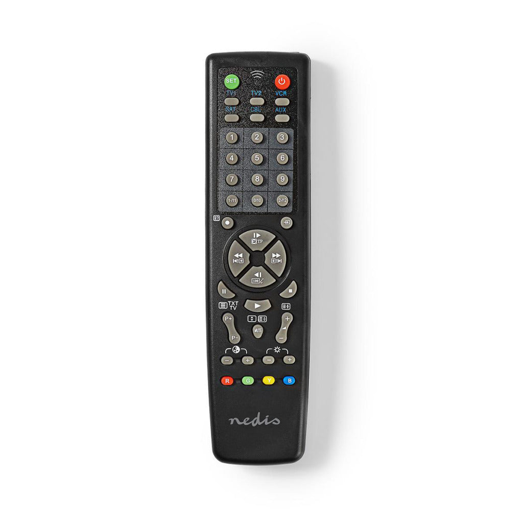 Nedis TVC2100BK Universal remote control pre -programmed operate 10 devices