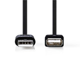 Nedis CCGT60010BK30 Cable USB 2.0 A Male - USB A Female 3.0 m Black