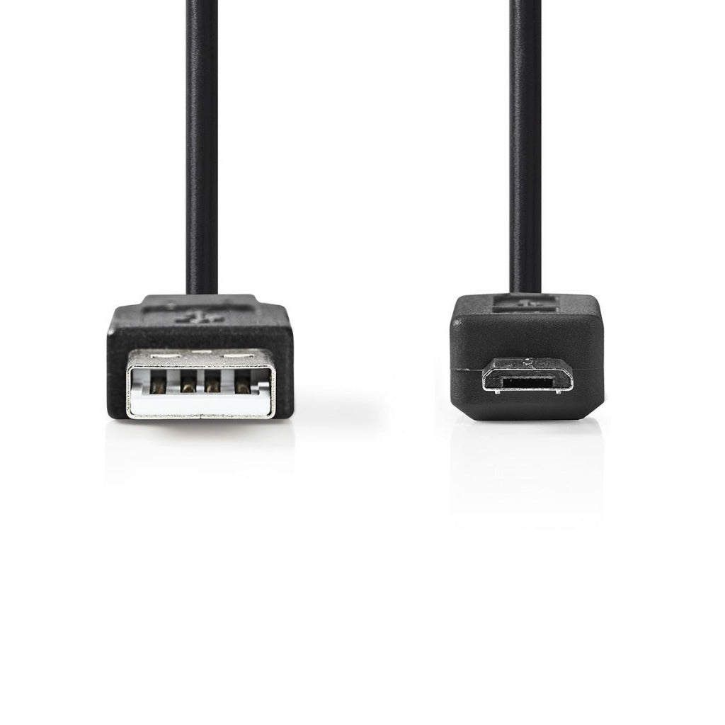 Nedis CCGT60500BK20 Cable USB 2.0 A Male - Micro B Male 2.0 m Black