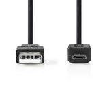 Nedis CCGT60500BK20 Kabel USB 2.0 A Male - Micro B Male 2,0 M Black