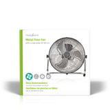 Nedis fnfl10cr30 Stack Fan DIAMETT 30 cm 3 Speeds Chrome