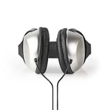 Nedis HPWD1201BK Over-Ear-Kopfhörer verdrahtet 6,00 m Silberschwarz