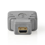 Bandridge BVP130 HDMI adapter HDMI-MICRO connector-HDMI Female Gray