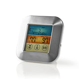 Nedis KATH106SI Vleesthermometer 0 250 deg;c Kleurendisplay Timer