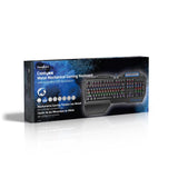 Nedis GKBD400BKUS Mechanical Gaming keyboard RGB lighting US International Metal Design