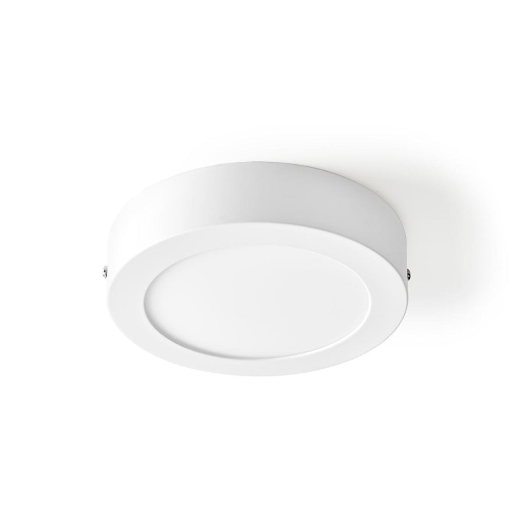 Nedis Wifilaw10WT Wi-Fi taklampe Runddiameter 17 cm varm til kjølig hvit 800 LM 12 W Slim Design Aluminium