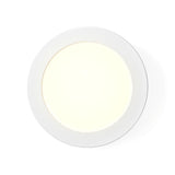 Nedis wifilaw10wt wi-fi stropní lampa s kulatým průměrem 17 cm teplý na chladný bílý 800 lm 12 W štíhlý design hliníku