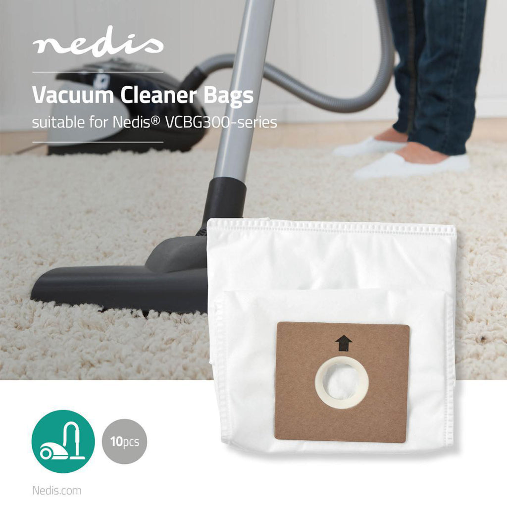 Nedis DubG121NED10 Vacuum cleaner bag Suitable for ® VCBG300 series