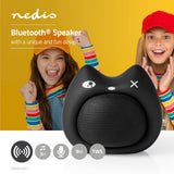 Nedis spbt4110bk animics bluetooth zvočnik 3 ure igranje časa za roke -Brezplačno klicanje Kelly Kitten