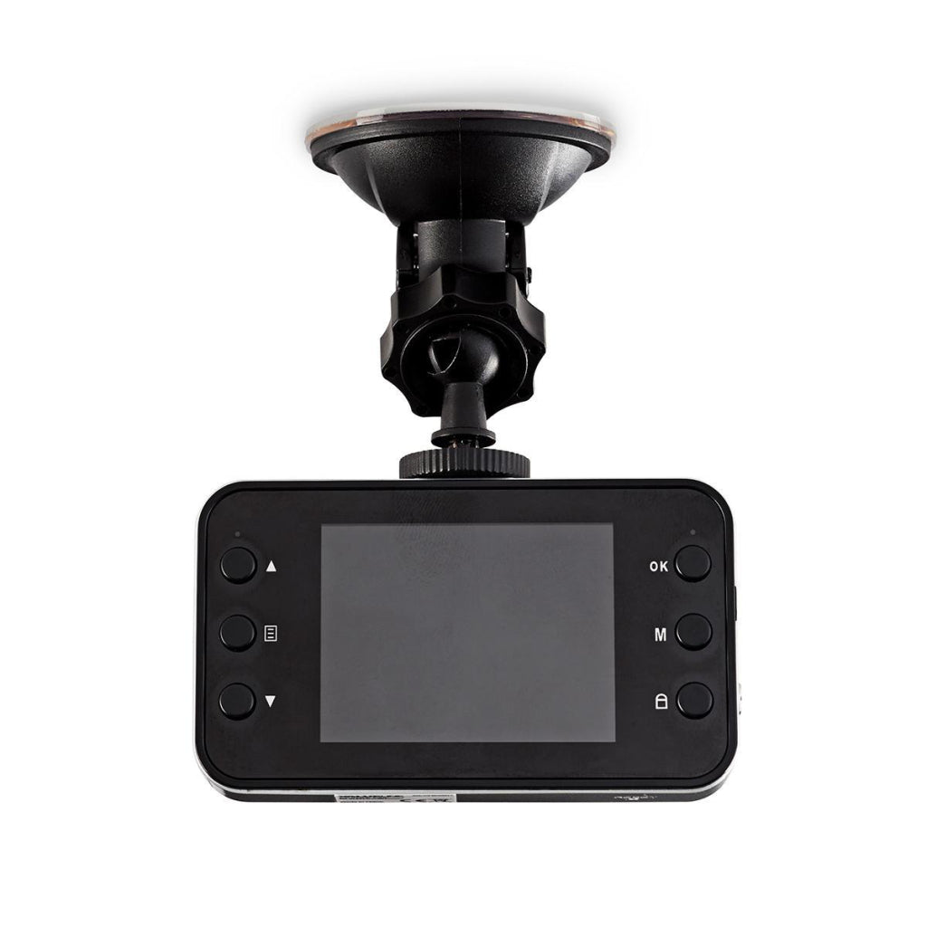 NEDIS DCAM06BK Dashcam HD 720p 1 CH 2,4 pouces Angle de vision de 60 degrés;