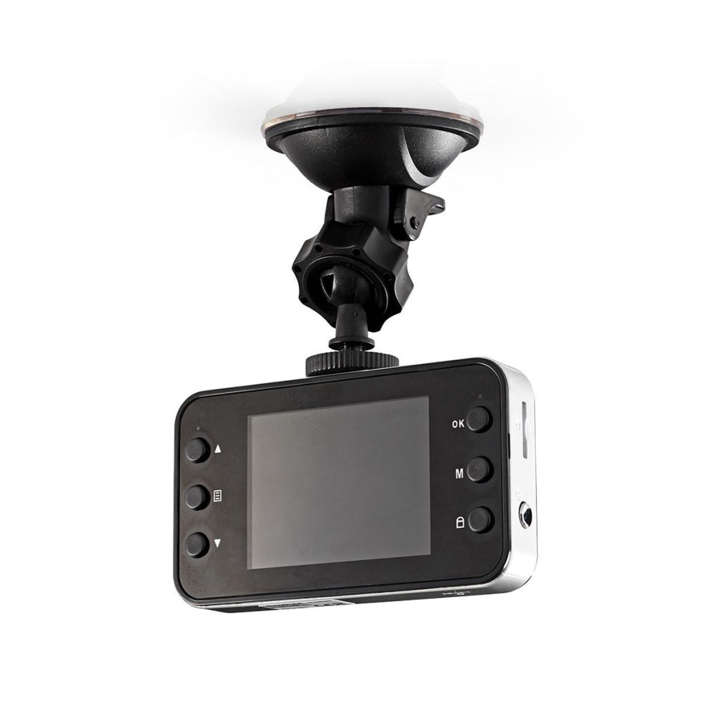 Nedis DCAM06BK Dashcam HD 720p 1 CH 2.4 tommer Visningsvinkel på 60 grader;