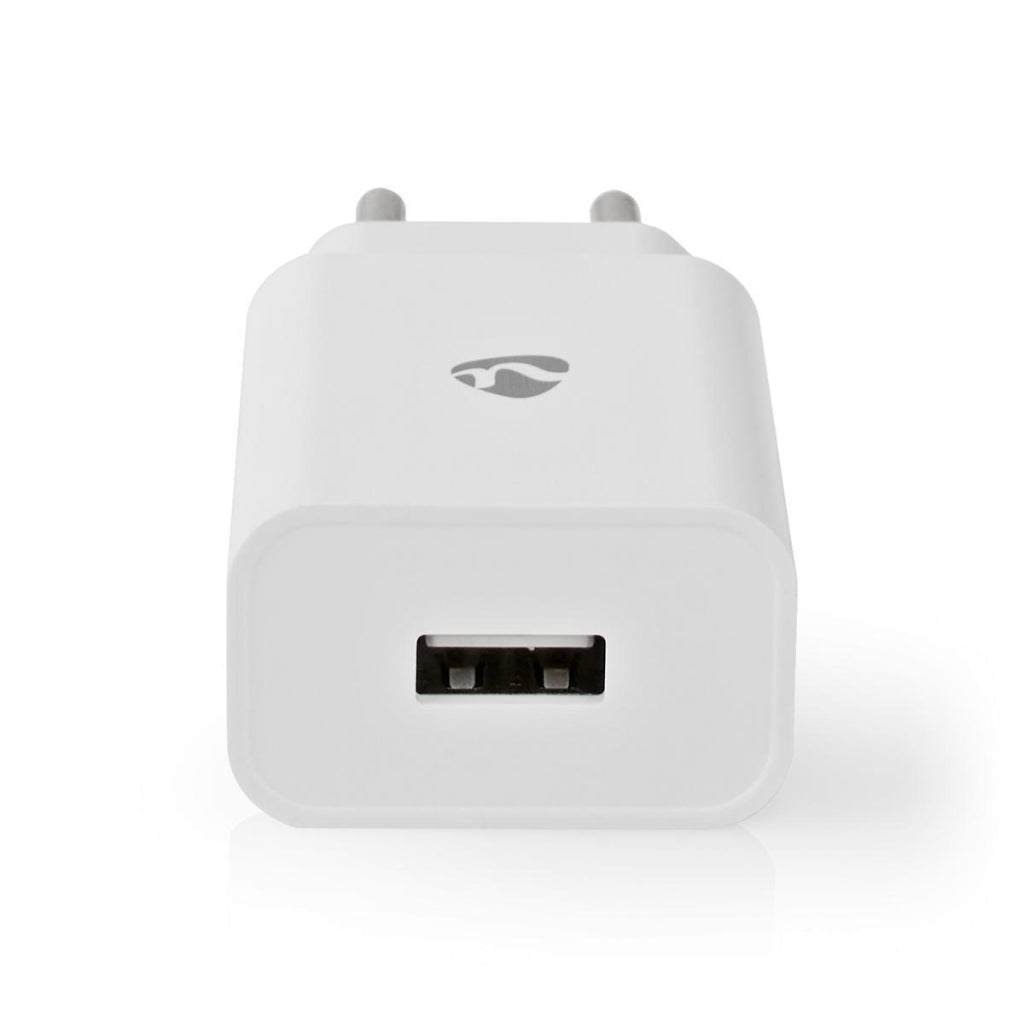 Nedis Whau242Awt Wandlaader 2.4 A 1 Output USB-A Wäiss