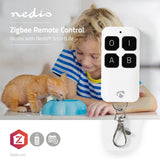 NEDIS ZBRC10WT Smart Remote Control Zigbee 4 pulsanti della batteria White