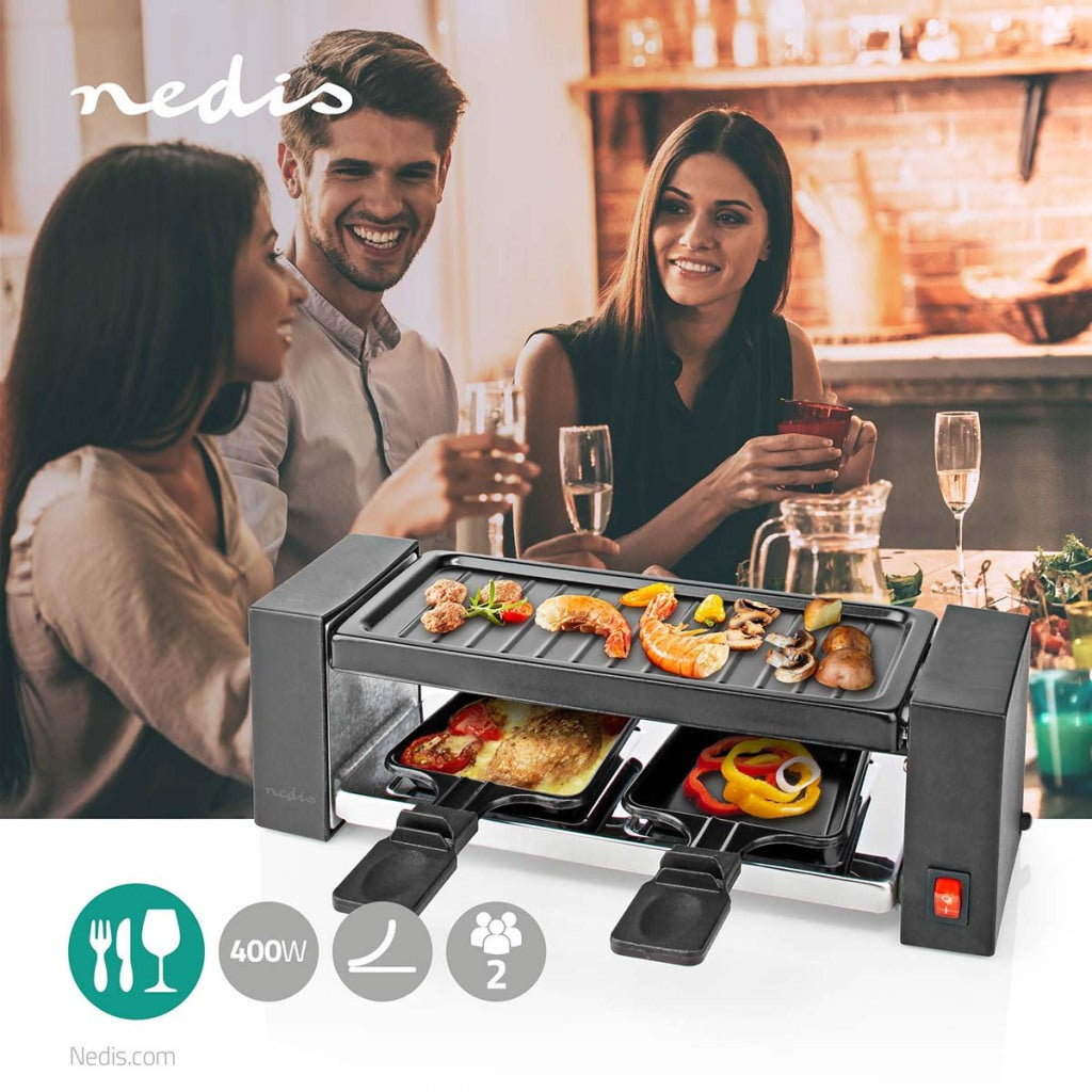 Nedis FCRRA210FBK2 RALLETE Grillen fir 2 Leit